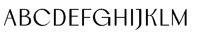 Aurova Light Font UPPERCASE