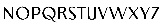 Aurova Regular Font UPPERCASE