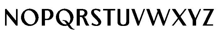 Aurova Semi Bold Font UPPERCASE