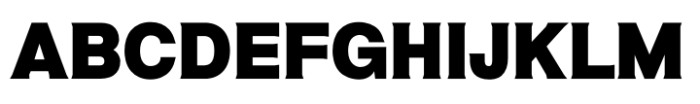 Ausgen Black Font UPPERCASE