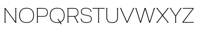 Ausgen Thin CAPS Font LOWERCASE