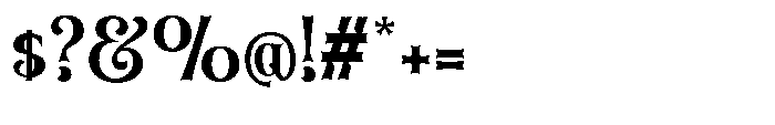 Auskane Regular Font OTHER CHARS