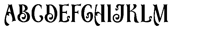 Auskane Regular Font UPPERCASE