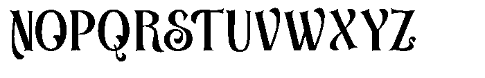 Auskane Regular Font UPPERCASE