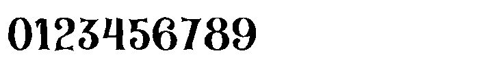 Auskane Rough Font OTHER CHARS