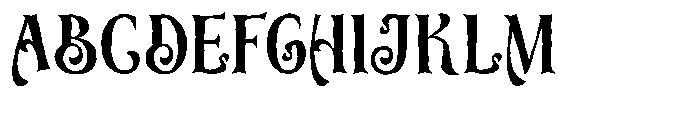 Auskane Rough Font UPPERCASE
