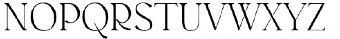 Austen Aesthetic Regular Font UPPERCASE