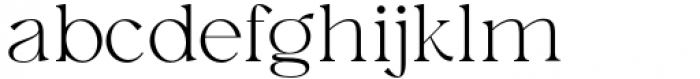 Austen Aesthetic Regular Font LOWERCASE