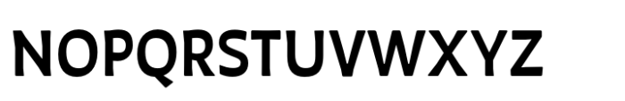 Auster Rounded Medium Font UPPERCASE