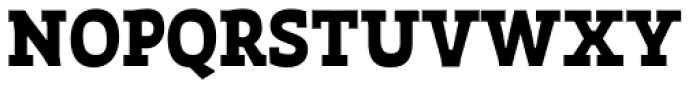 Auster Slab Bold Font UPPERCASE