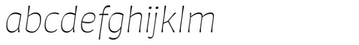 Auster Thin Italic FONT