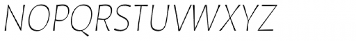 Auster Variable Italic Font UPPERCASE