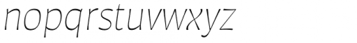 Auster Variable Italic Font LOWERCASE