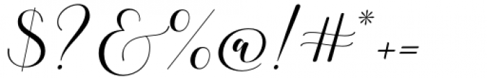 Austeria Script Regular Font OTHER CHARS