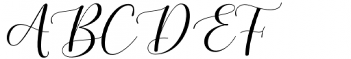 Austeria Script Regular Font UPPERCASE