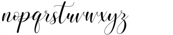 Austeria Script Regular Font LOWERCASE