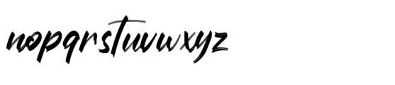 Austhind Regular Font LOWERCASE