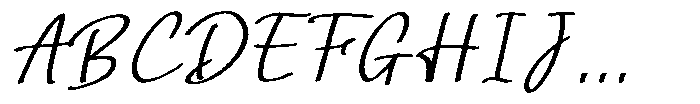 Austin Lilly Font UPPERCASE