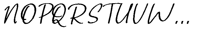 Austin Lilly Font UPPERCASE