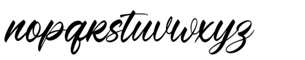 Austinfila Font LOWERCASE