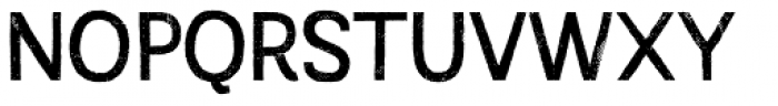 Austral Sans Rust Regular Font UPPERCASE