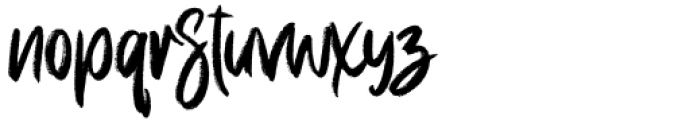 Australia Handwritten Regular Font LOWERCASE