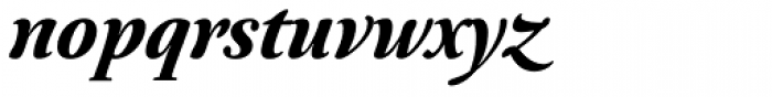 Australis Pro Swash Bold Italic Font LOWERCASE
