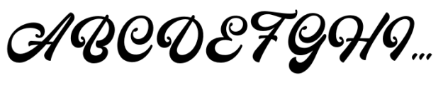 Austria Script Font UPPERCASE