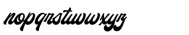 Austria Script Font LOWERCASE