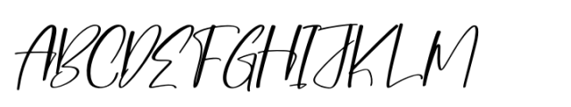 Austrian Capital Italic Font UPPERCASE