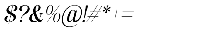 Austyns Sakyra Italic Font OTHER CHARS
