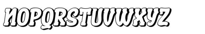 Ausyeik Shadow Salant Font UPPERCASE
