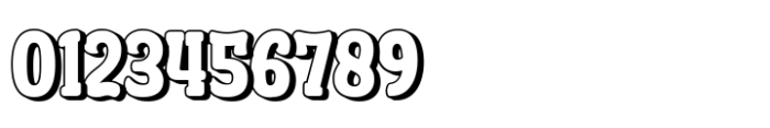 Ausyeik Shadow Font OTHER CHARS