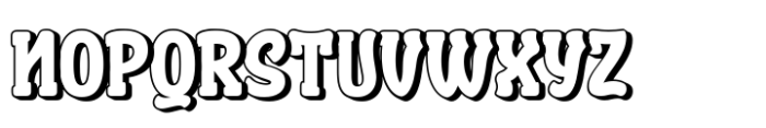 Ausyeik Shadow Font UPPERCASE