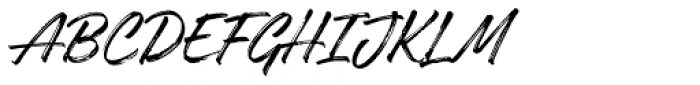 Authenia Textured Font UPPERCASE