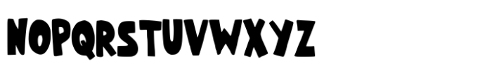 Authentic Comic Font UPPERCASE