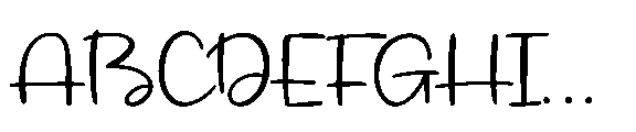 Authentic Glorian Font UPPERCASE