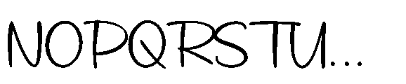 Authentic Glorian Font UPPERCASE