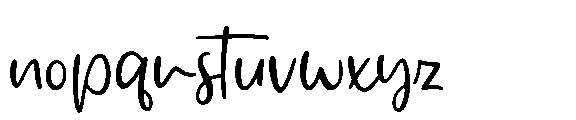 Authentic Glorian Font LOWERCASE