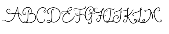 Authentic Whimsical Regular Font UPPERCASE