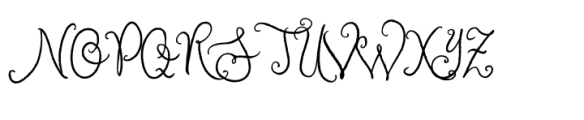 Authentic Whimsical Regular Font UPPERCASE