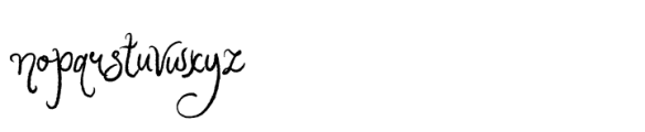 Authentic Whimsical Regular Font LOWERCASE