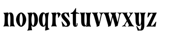 Authora Regular Font LOWERCASE