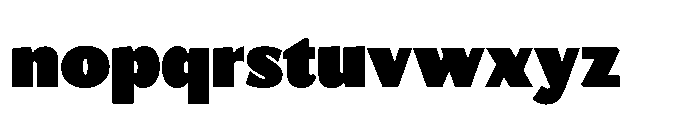 Autêntica Sans Black Font LOWERCASE