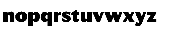 Autêntica Sans Extra Bold Font LOWERCASE