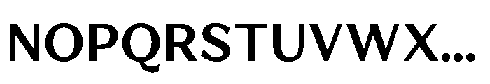 Autêntica Sans Medium Font UPPERCASE