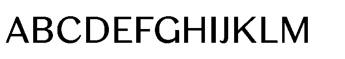 Autêntica Sans Regular Font UPPERCASE