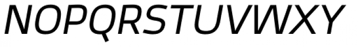Autobahn Pro Medium Italic Font UPPERCASE