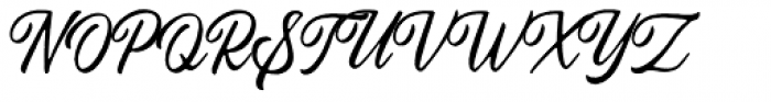 Autogate Script Rough Font UPPERCASE