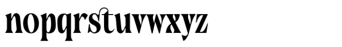Autograde Regular Font LOWERCASE